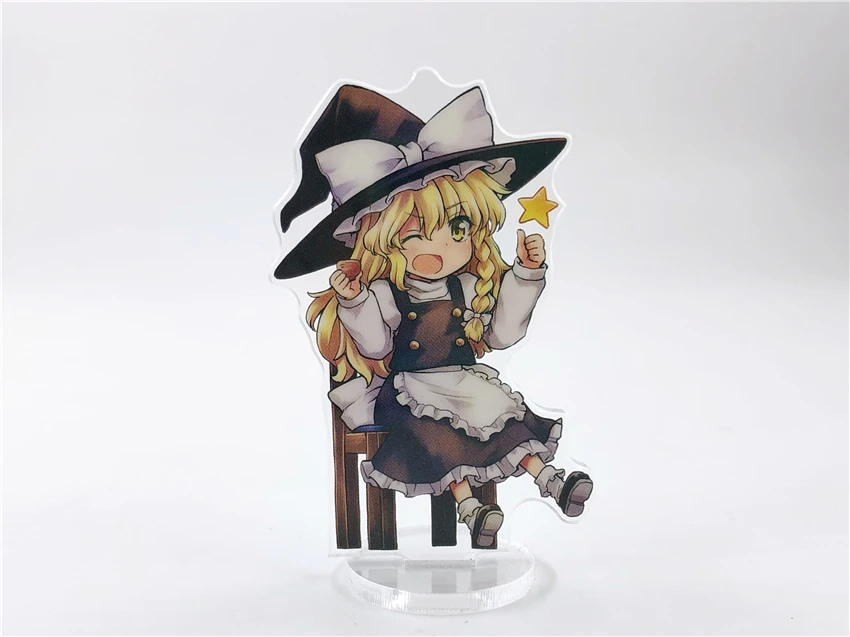 Мультяшный проект Touhou Hakurei Reimu Kirisame Marisa Saigyouji Yuyuko акриловые стоячие тарелки