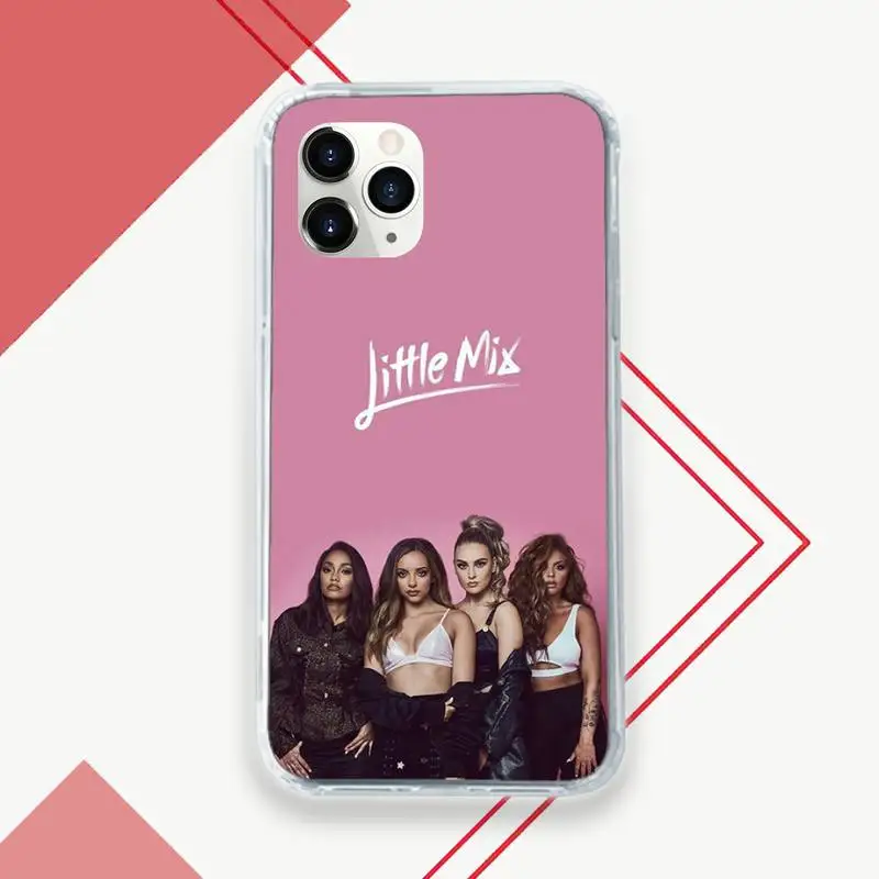 

British women's team Little Mix Phone Case Transparent for iPhone 11 12 mini pro XS MAX 8 7 6 6S Plus X 5S SE 2020 XR