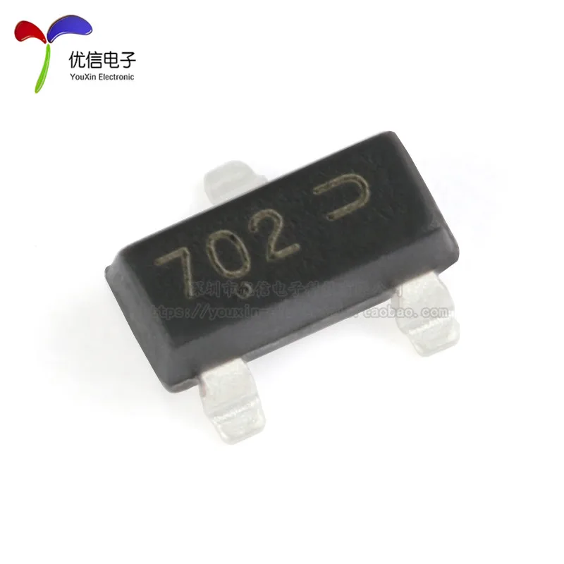 2N7002LT1G оригинальные экран 702 СОТ-23 N-channel 60 V/115mA МОП-транзистор SMD | Автомобили и