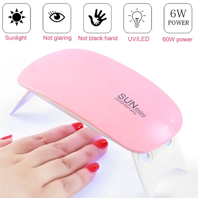 Сушилка для ногтей SUNX 6 Вт светодиодная УФ-лампа Micro USB прибор отверждения