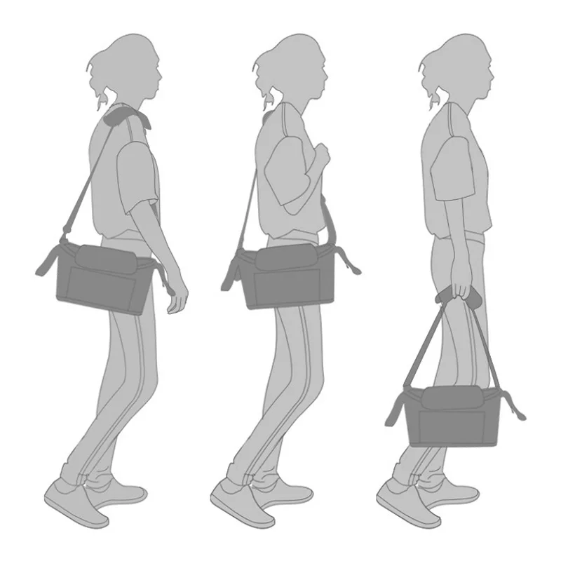 

Baby Stroller Bag Mummy Organizer Bag Nappy Diaper Carriage Buggy Pram Cart Basket Hook Stroller Accessories Womens Shoulder Bag