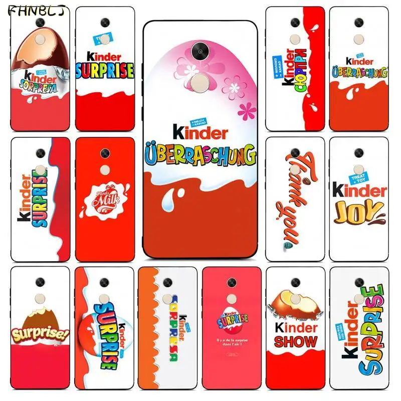 FHNBLJ Новый тролли яйцо Киндер радость сюрприз клиент Телефон чехол для RedMi note 9 4 5 6 7