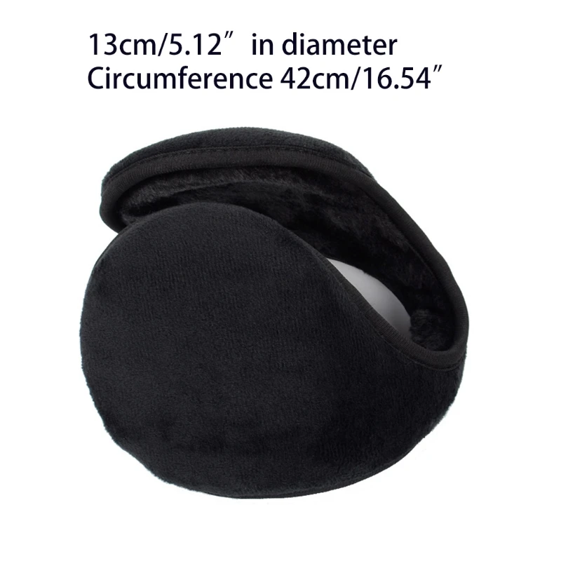 Мужские нагреватели для ушей модная плюшевая тканевая накидка обогреватель |