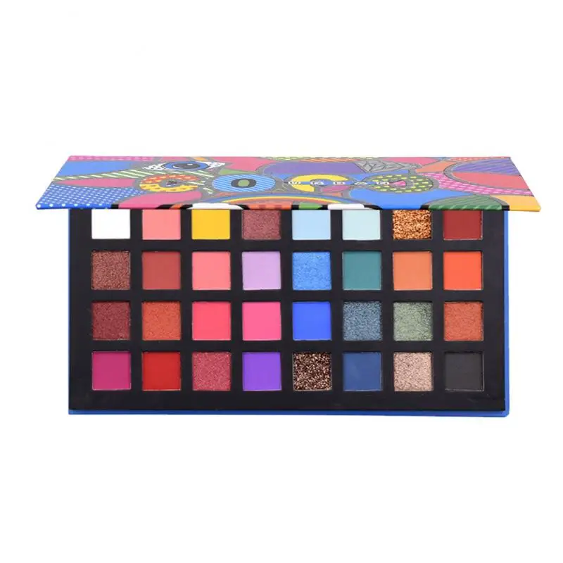

32 Colors Matte Palette Shimmer And Shine Eyeshadow Palette Matte Glitter Eyeshadow Palette Shiny Eye Shadow Eye Pigments