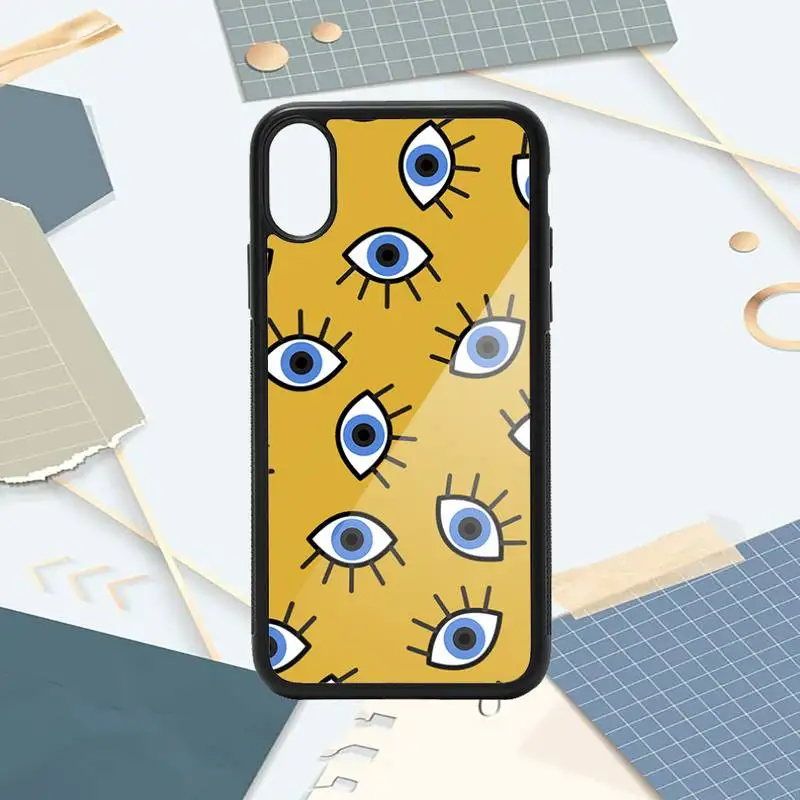 

Evil eye aesthetics Phone Case PC for iPhone 11 12 pro XS MAX 8 7 6 6S Plus X 5S SE 2020 XR