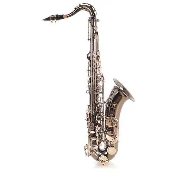 MARGEWate тенор Си бемоль черный никелевый саксофон B плоский с чехлом Рупоры MAS