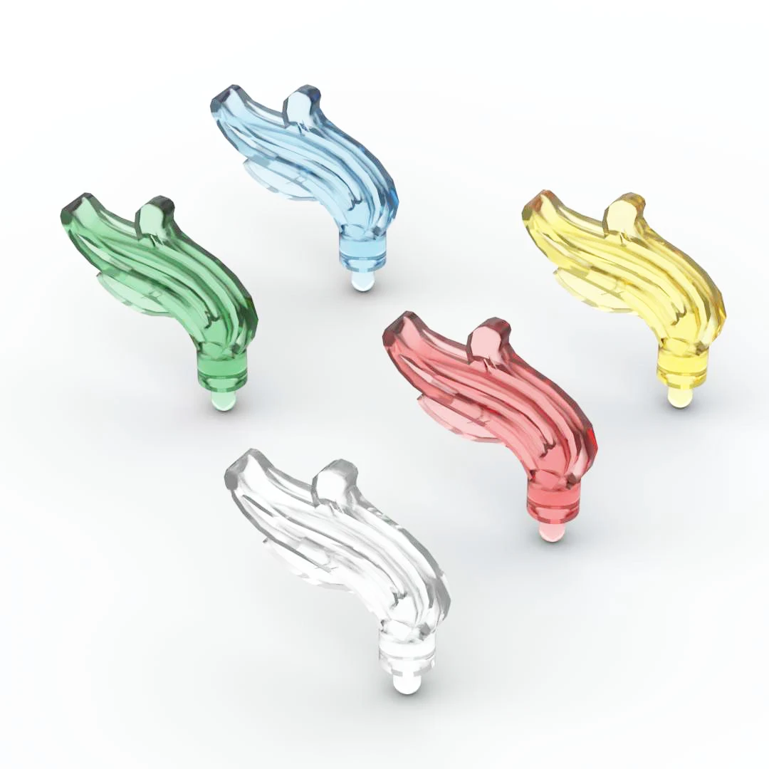 

40 шт., прозрачные строительные блоки MOC, 64647