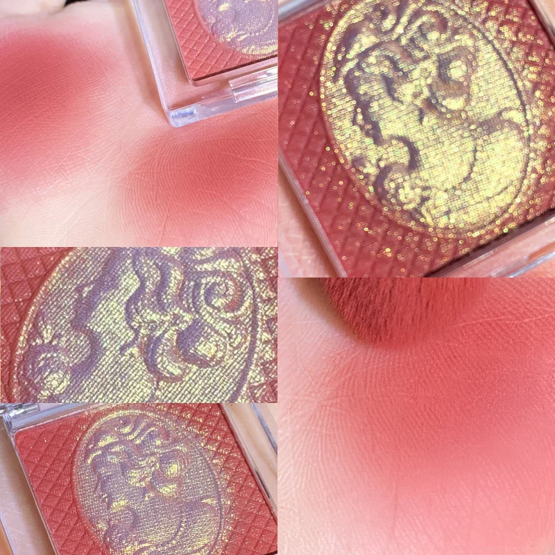 Рельефные Румяна zq естественный макияж для студенвечерние дешевый новый