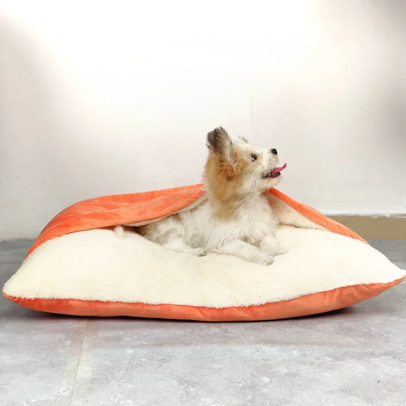 

Dog Kennel Keeps Warm Removable and Washable All Seasons Universal Bite-resistant Dogs Teddy Fighting Sleeping Bag Pet Mattress