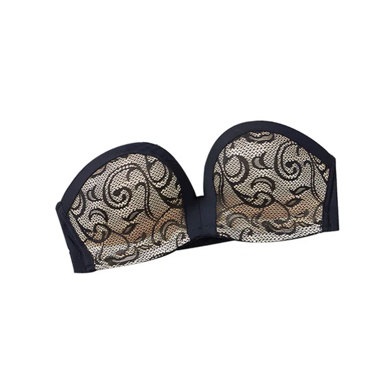 

Strapless one-shoulder sexy women's underwear non-slip gather no steel ring invisible bra thin section