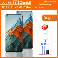 original amoled 6 81 lcd display for xiaomi mi 11 ultra lcd touch screen digitizer assembly for mi 11 pro display replacement
