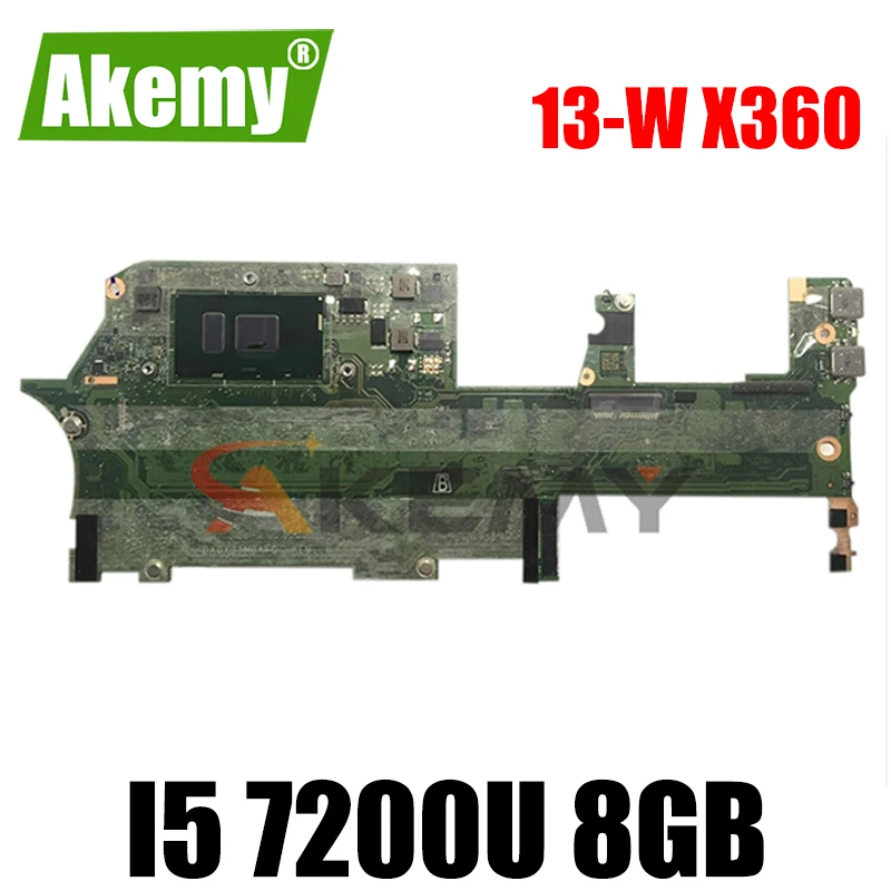 

DA0X31MBAF0 907560-601 916787-601 для ноутбука HP Spectre 13-W X360 13-W010CA 13-W CPU I5 7200U 8 ГБ 100% тест