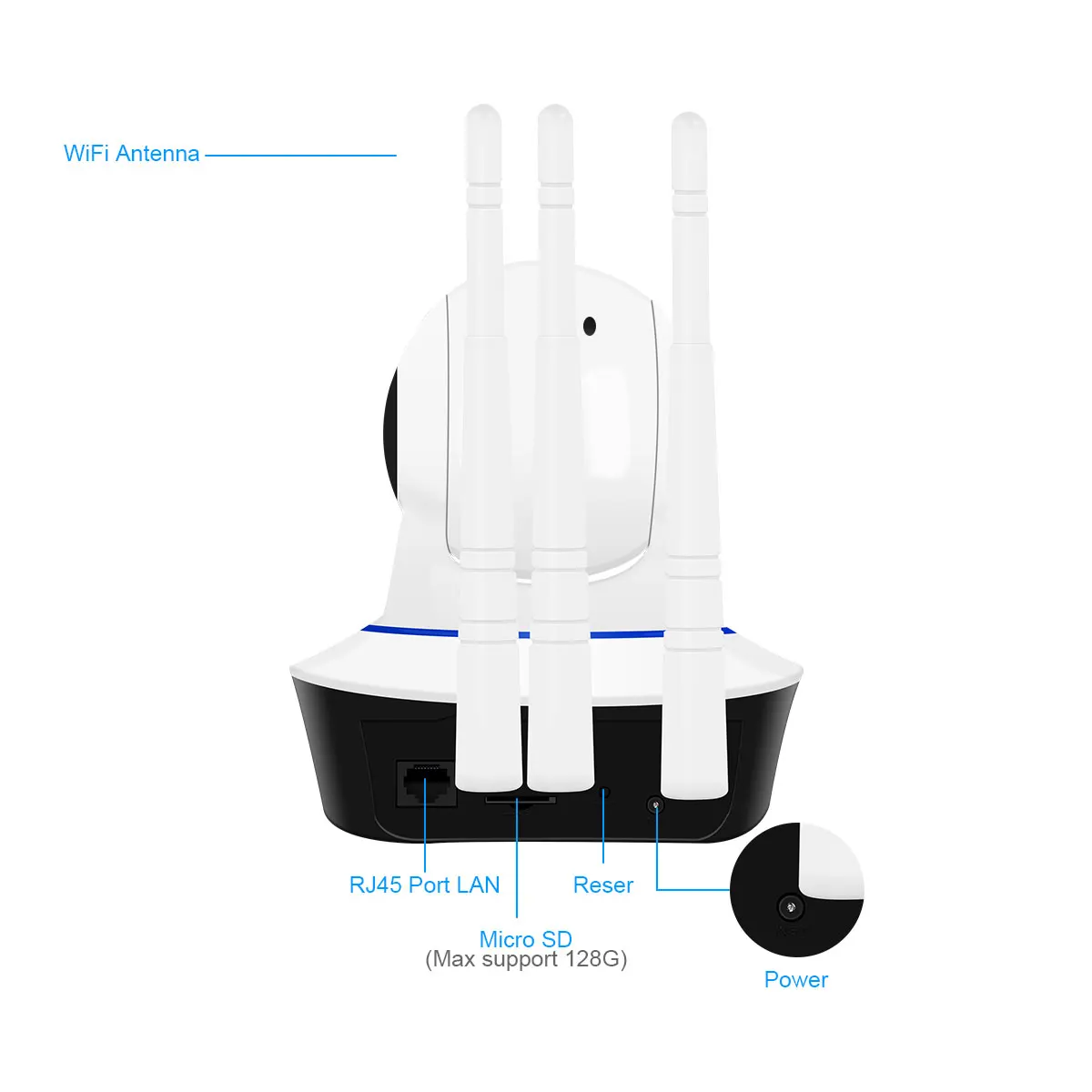 Видеонаблюдение для дома Wi fi камера Wifi камера Домашняя безопасность ip-камера Беспроводная видеонаблюдение Wi-fi ночное видение 1080P Cam отправка A или B случайным образом