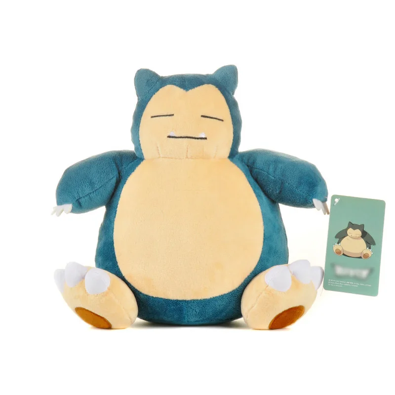 Snorlax Psyduck skirtle Snorlax Bulbasaur Jigglypuff Pichu Lapras Мягкая Милая коллекция качества Gx Ex Мега плюшевые куклы игрушки - Цвет: Snorlax