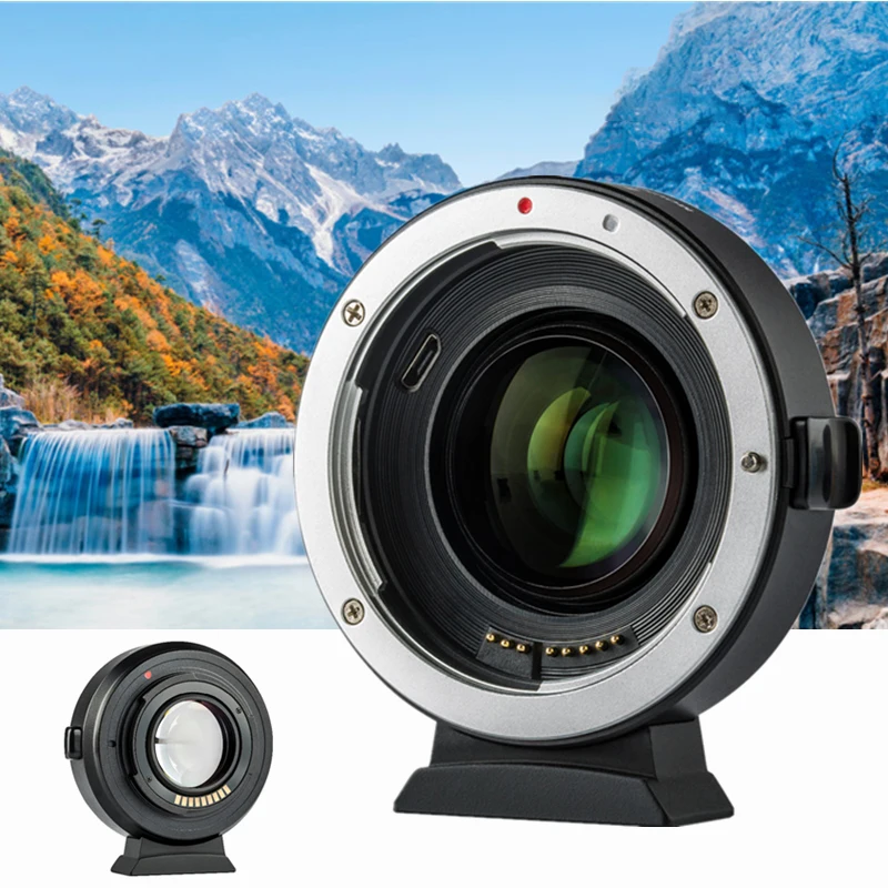 Viltrox Φ M2 AF Автофокус EXIF 0.71X уменьшить скорость бустера объектива адаптер Turbo для