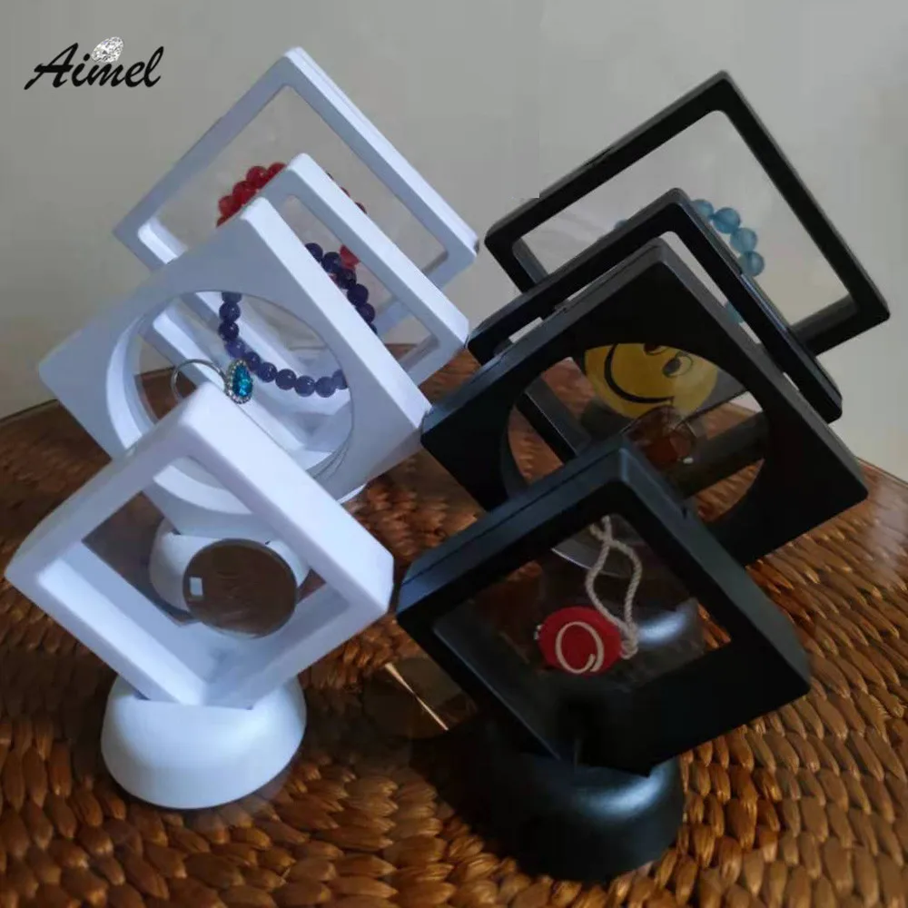 Шкатулка для хранения ювелирных изделий из ПЭ пленки с подвешенным держателем