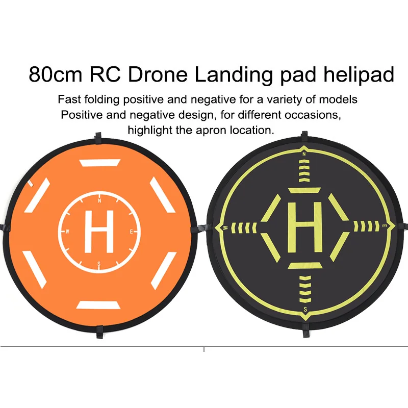 Посадочная площадка STARTRC для DJI FPV Mavic Air 2/Mini 2/Mavic 2 Pro/Phantom Pro V2 портативная 25 см 40 55 80