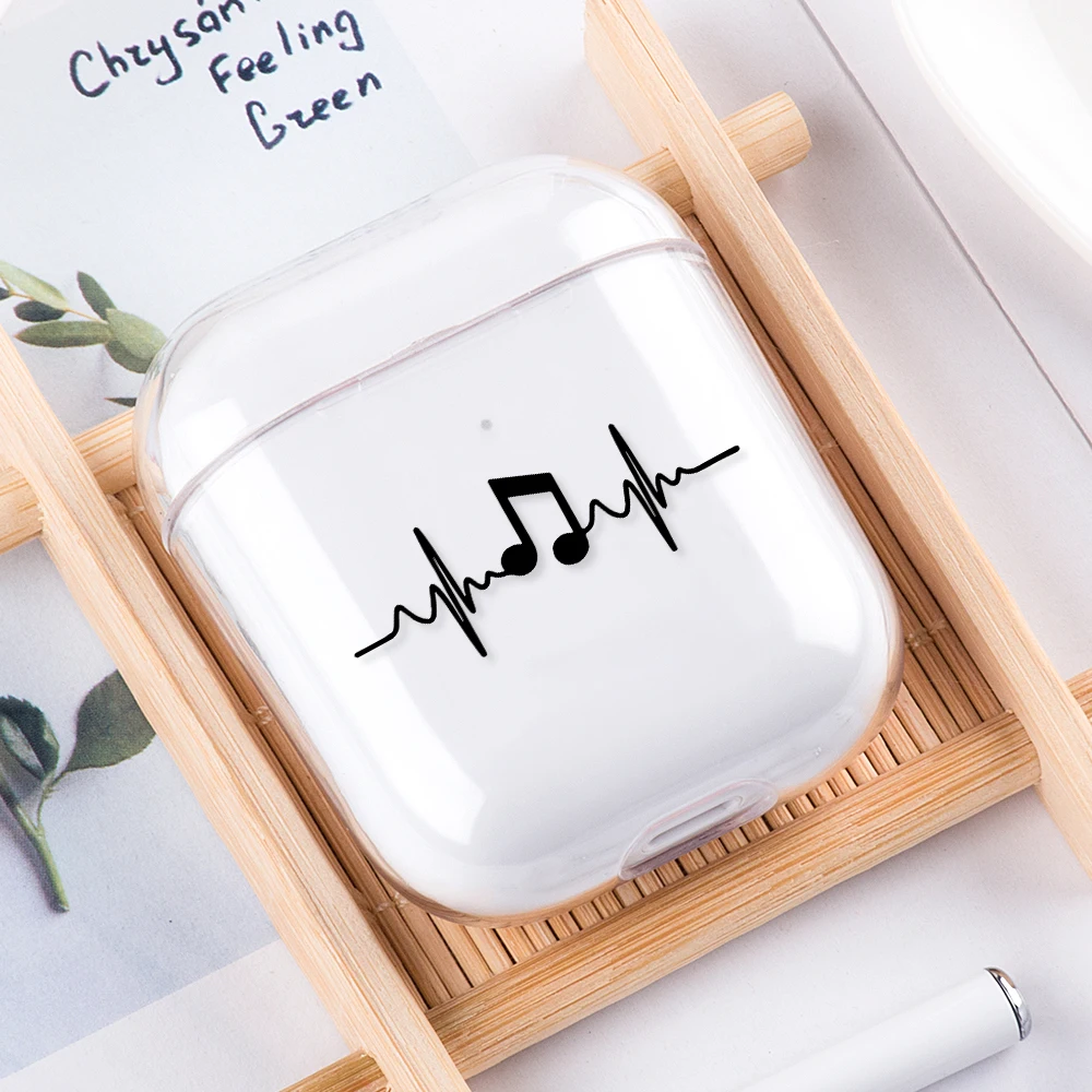 Роскошный чехол для наушников с рисунком для Airpods 2 1, прозрачные аксессуары, чехол для наушников AirPod, чехол, оболочка