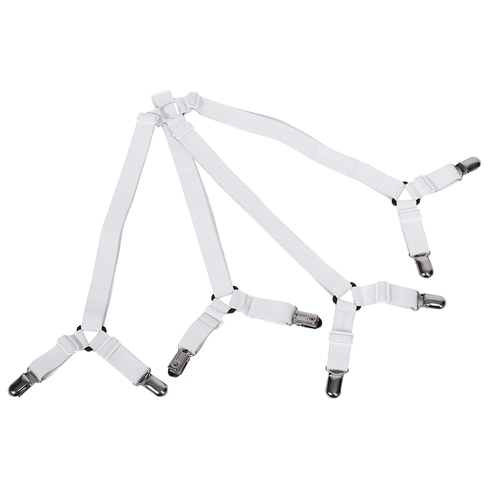 

1 шт., эластичные крестообразные зажимы для простыни матраса