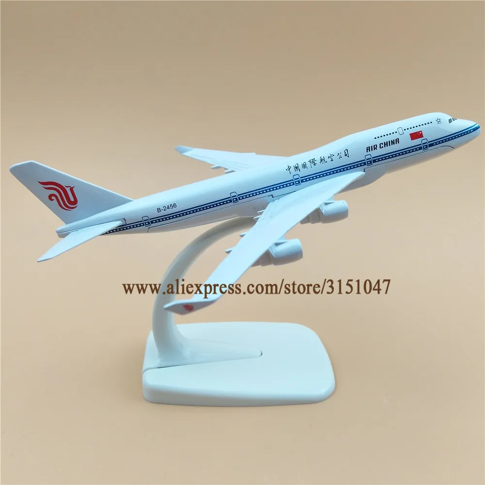 16 см Air China Airlines Boeing 747 B747 B 2456 модель самолета сплав Металл литье под давлением Airways