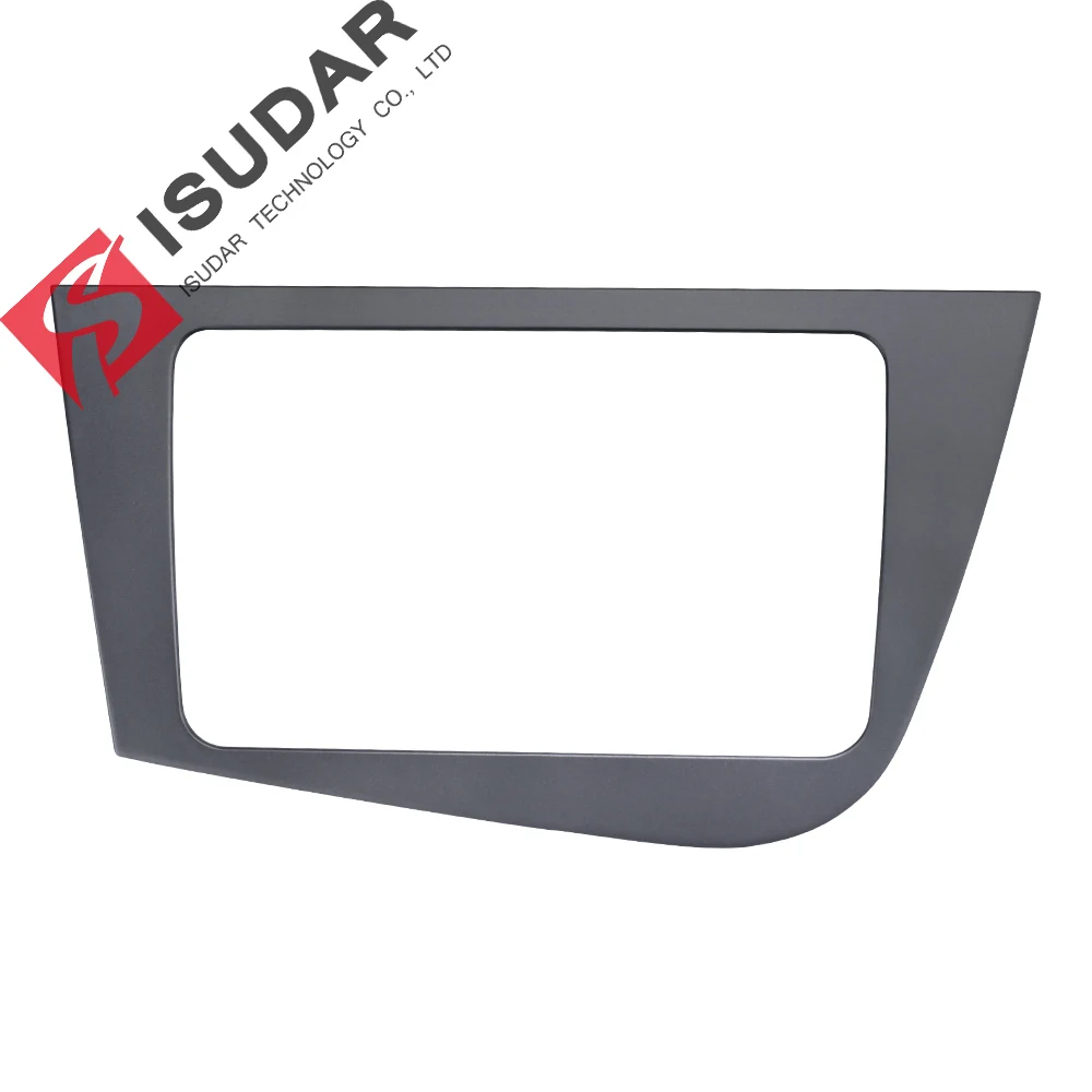 ISUDAR 2din Авторадио Fascia Для Seat Leon 2005 2012 аудио стерео панель монтаж комплект