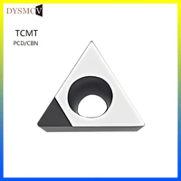2 piece tcmt090204 tcmt16t304 tcmt110204 pcd cbn diamond turning tool high hardness blade for cnc lathe machine