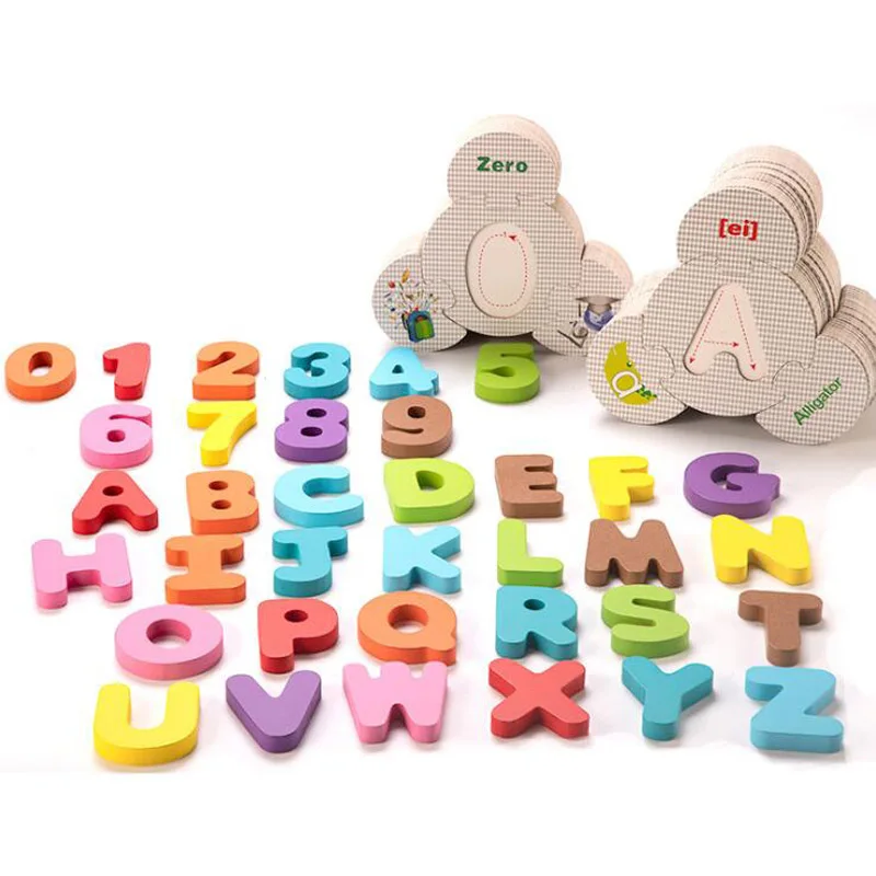 

Пазлы Детские большого размера, игра-головоломка с числами/буквами для раннего обучения, развивающие игрушки для детей