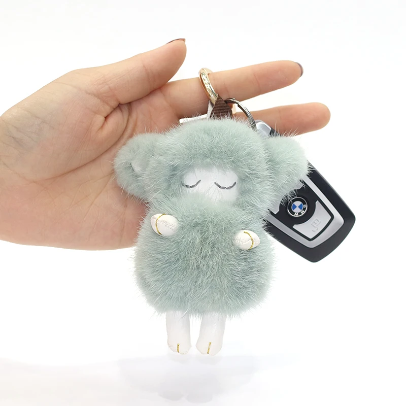 Новинка 2019 горячая Распродажа кулон из натурального меха норки Спящая красавица