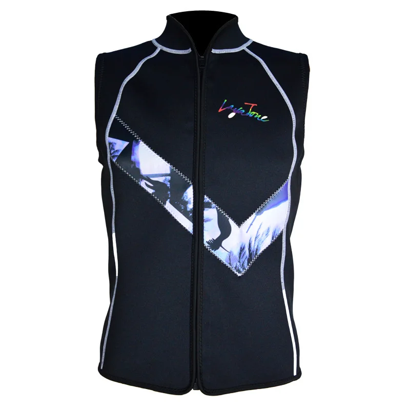 

Wetsuit Vest Men 3mm Neoprene Diving Suit Top Surfing Snorkeling Swim Fishing Sleeveless Scuba vest