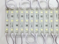 1000pcslot led 5054 3 led module 12v waterproof white warm white color led modules lighting