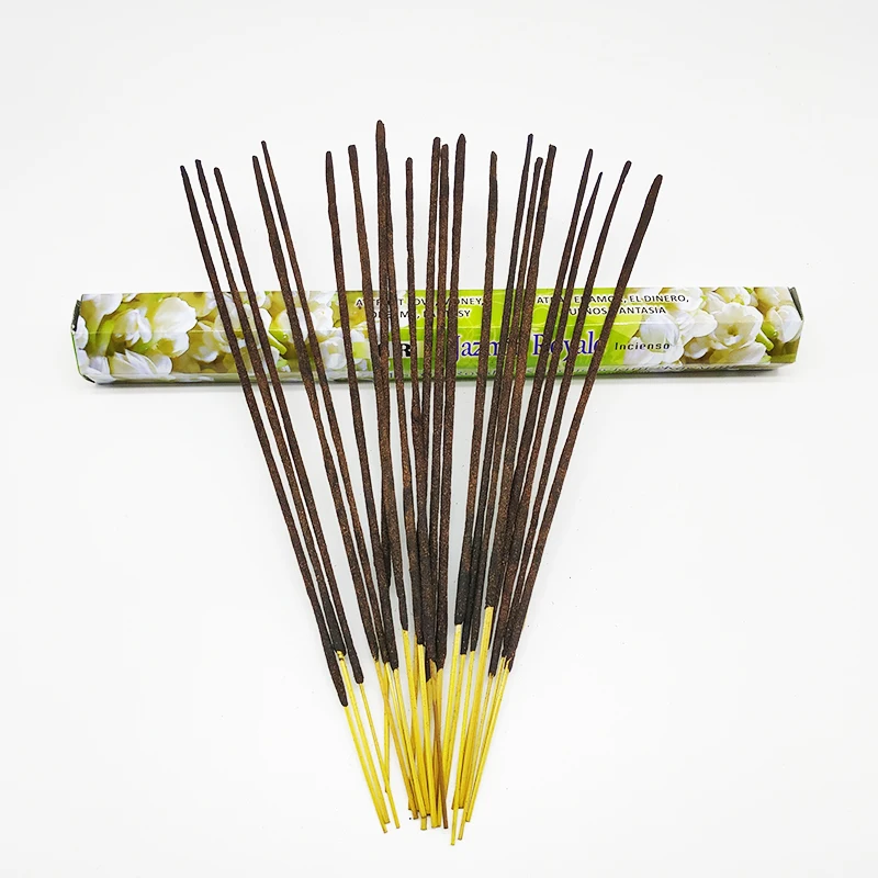 F Индия натуральные ароматические палочки Королевский Жасмин ручной работы Sitck