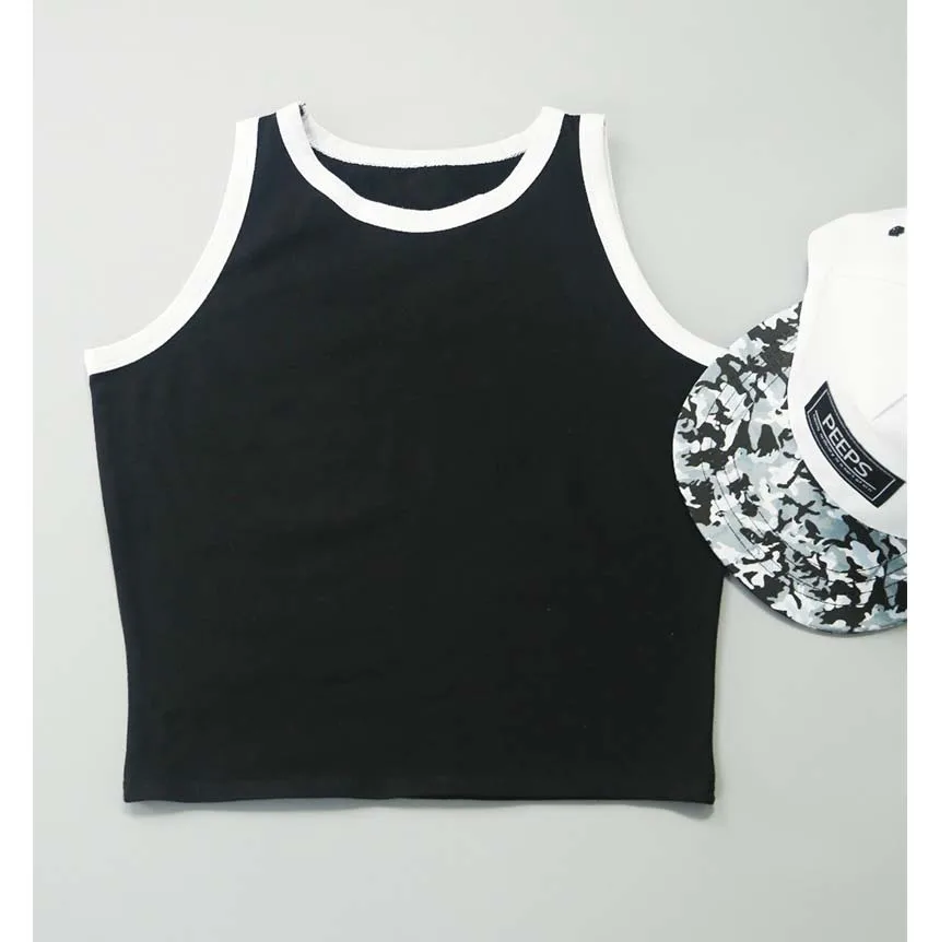 2021 узкие укороченный Топ Новая женская плотное бюстье топ обтягивающая футболка