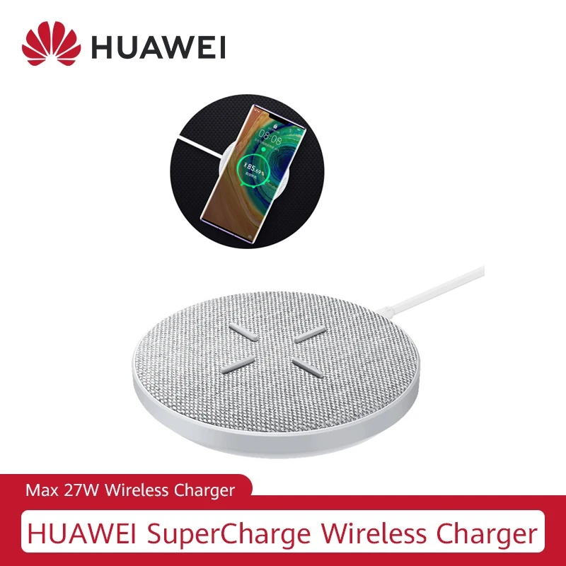 

Беспроводное зарядное устройство Huawei для телефонов iPhone Android, 27 Вт