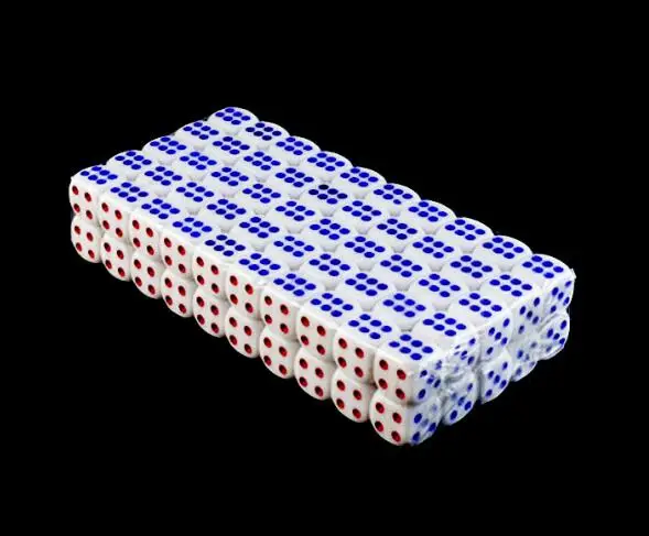 100 шт 10 мм/12 мм Стандартный игры в кости Праздничная распродажа Enlightment игра