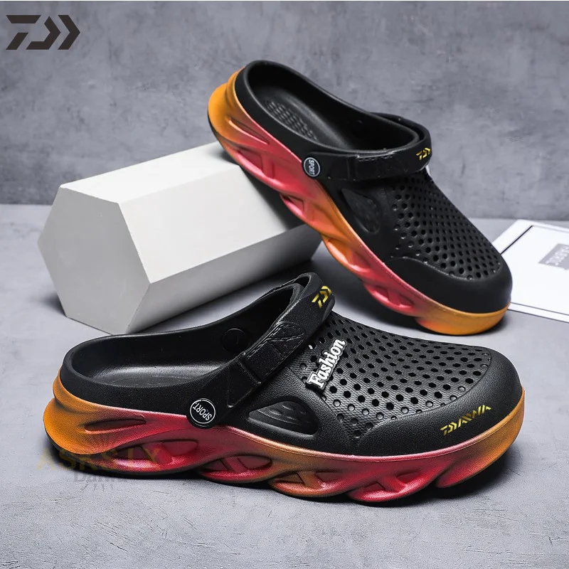 

Fishing Waders For Men Thin Breathable Fishing Shoes Wading Shoes Outdoor Beach Shoes Non-slip Fishing Sandals Outside Slippers