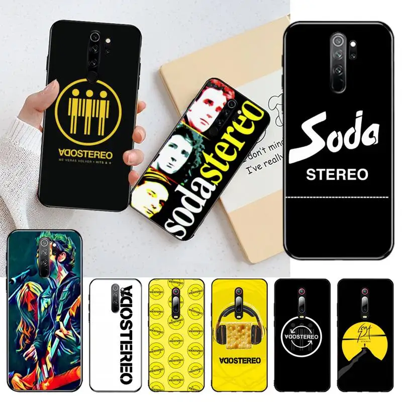 HUAGETOP SODA силиконовый черный чехол для телефона Redmi Note 9 8 8T 8A 7 6 6A Go Pro Max K20|Бамперы| |