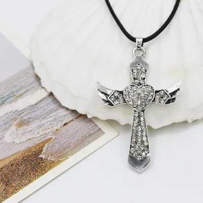 ZYZQ Religion христианские аксессуары ювелирное ожерелье с простой веревкой цепочка