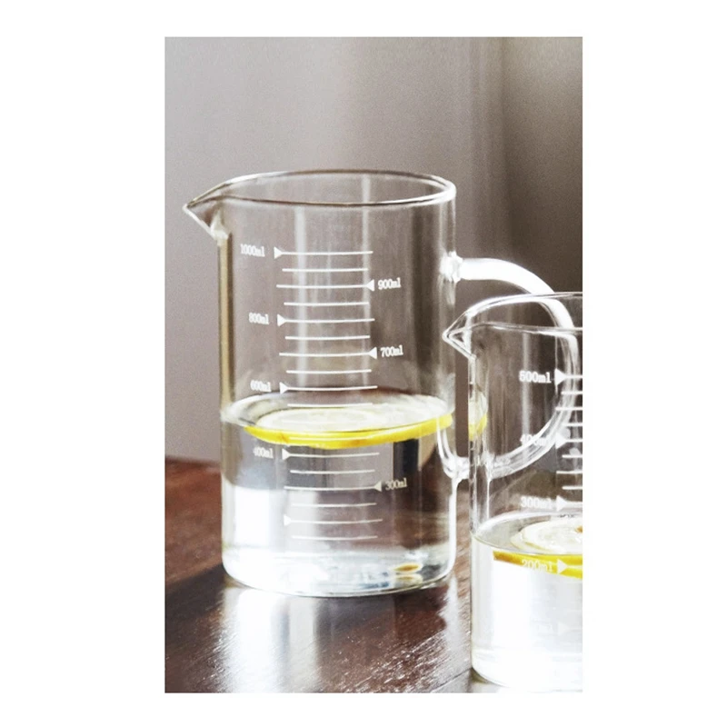 

1000Ml Household Thickened Baking Milk Measuring Cup with Engraved Measuring Cup