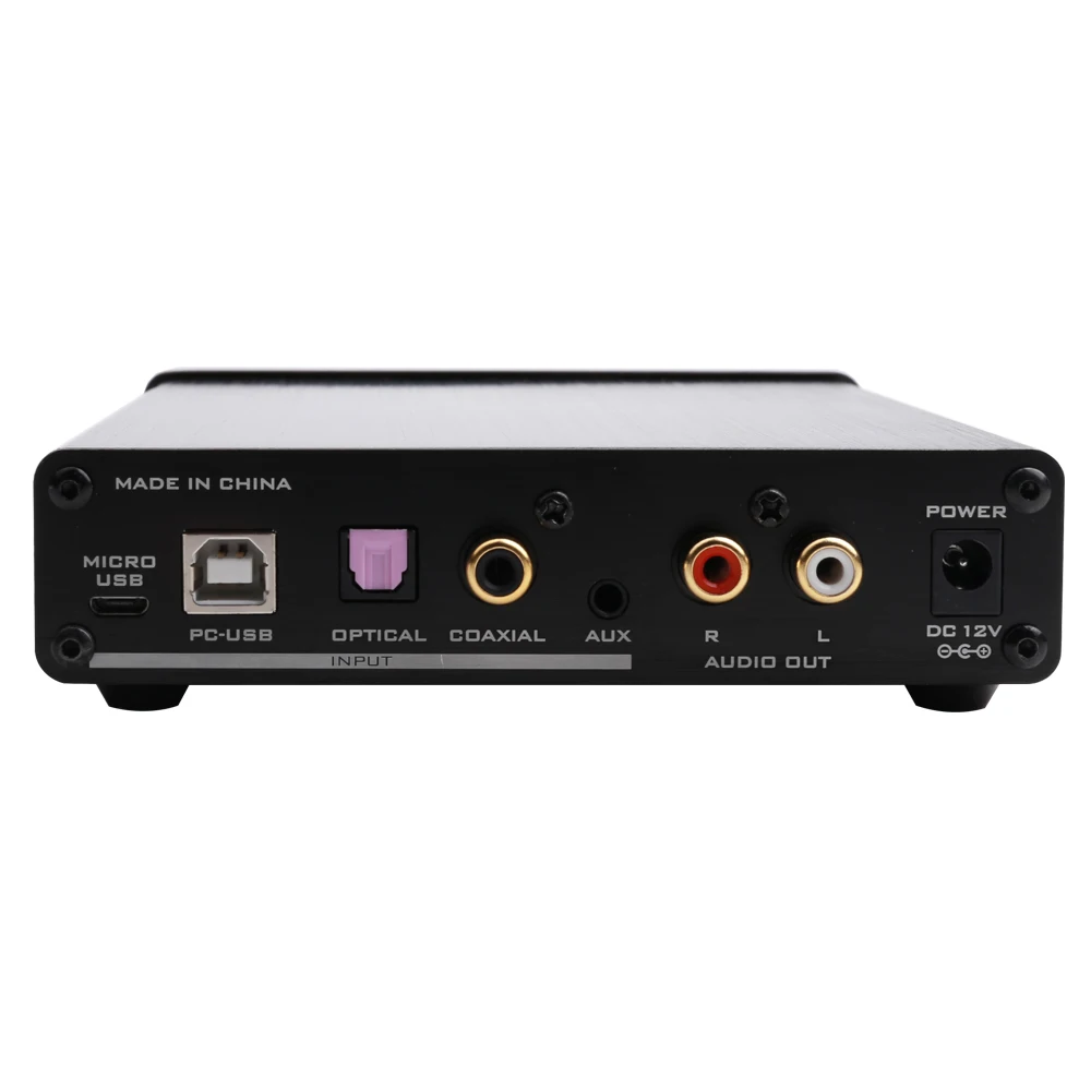 FX-AUDIO HiFi усилитель для наушников AK4490EQ USB DAC декодер TPA6120