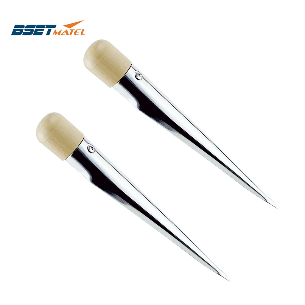

Boat Splicing Spike Marine Wood Handle 304 Stainless Steel Rope Splicing Spike For Yacht Speedboat Boat Accessories Marine
