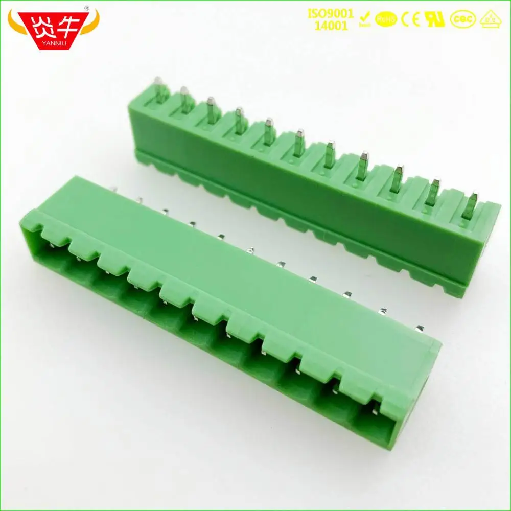 2EDGVC-5.0-11P KF2EDGVC 5,0 2P~ 12P разъем PCB вставной TEMINAL блок 2EDGVC 5,0 мм 2PIN~ 12PIN MSTBVA 2,5G 1755516 PHOENIX контакт DEGSON - Цвет: 2EDGVC-5.0-11P