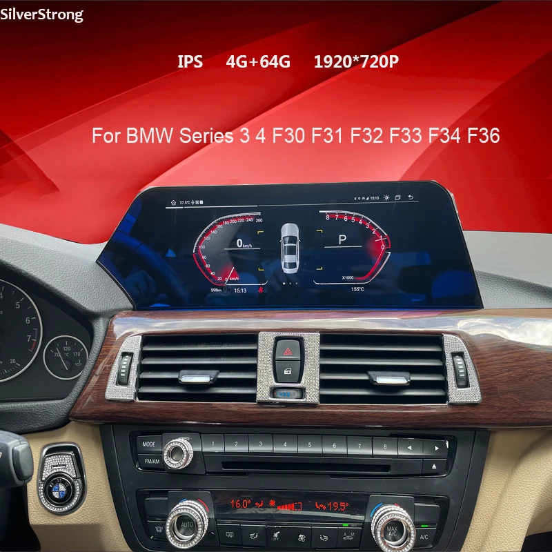 10.25inch 1920*720P 2DIN Android 10 Car RADIO for BMW Series 3 4 F30 F31 F32 F33 F34 F36 Stereo Autoradio Navigation Screen |