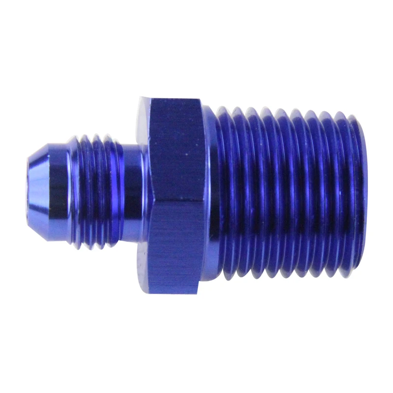 Мужской прямой адаптер AN6 1/2 NPT 1/4 3/8NPT M10 * 1 5 M20 фитинг для автоматического шланга