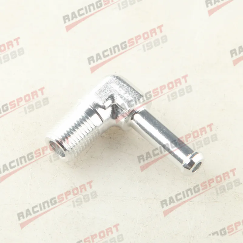 Hose End Barb Adapter Fitting Aluminum Silver