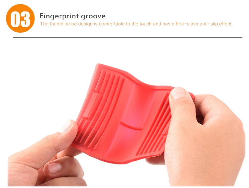 

1 Set Kitchen Tool Silicone Panhandle Mitts Cover Insulation Non Slip Handle High Quality Bakeware Oven Mitts