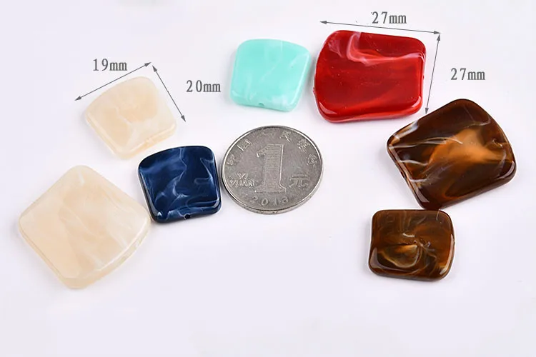 DIY аксессуары для наушников имитация камня нефритовый мрамор смола прямые