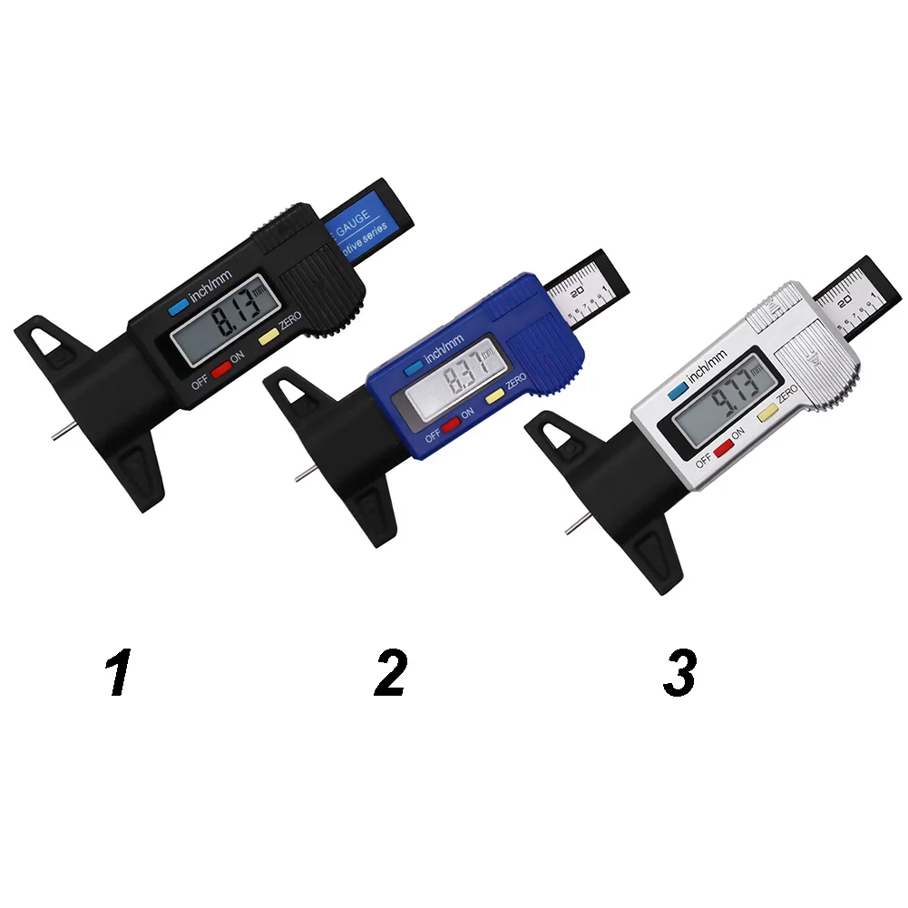 

Car Tire LCD Display Caliper Tester Gauge Truck Accurate Digital Tread Depth Tool