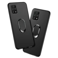 Phone Funda Umidigi A11 Pro Max A11S Pro Power Case Black Finger Ring Soft Silicon Umidigi A11 Pro Max Coque