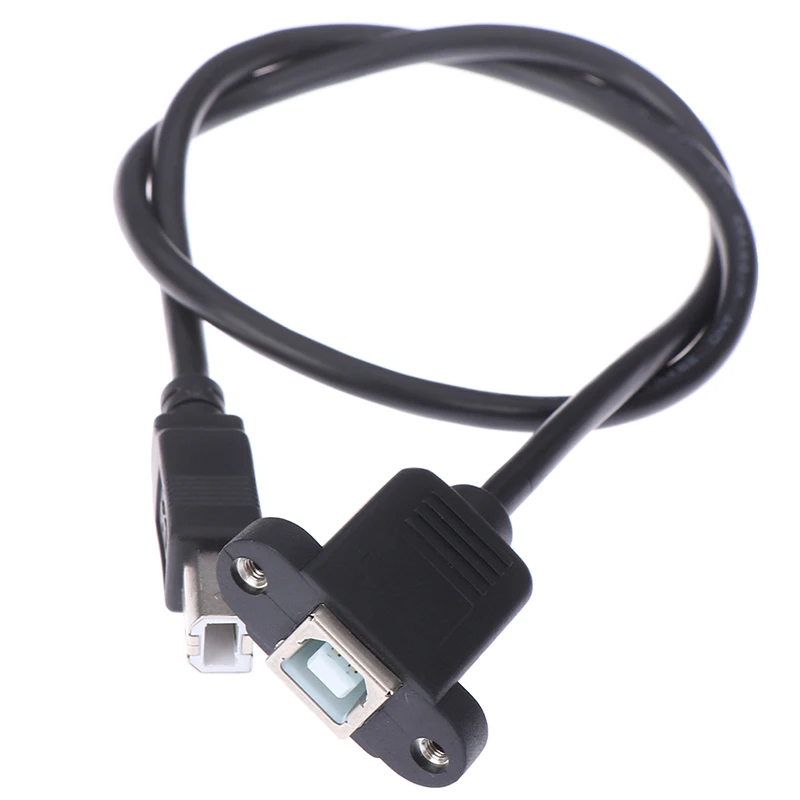 0 3 m/0 5 m/1 m USB 2 type B папа Тип Женский кабель удлинитель для принтера с креплением на