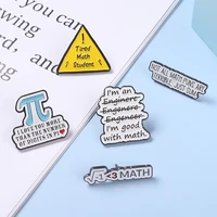 math stuff enamel pin i love you more than number of digit in pi brooches accessories badge gift for mathematician student